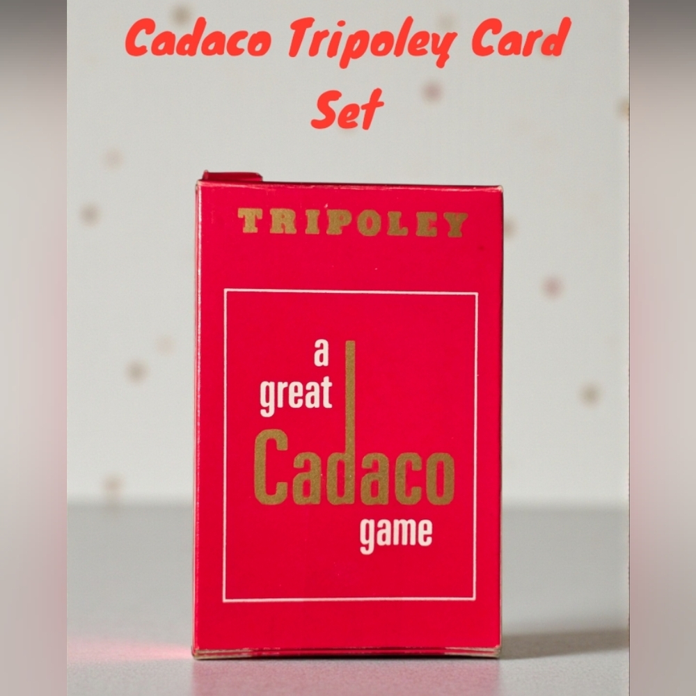 Cadaco Tripoley Card Set